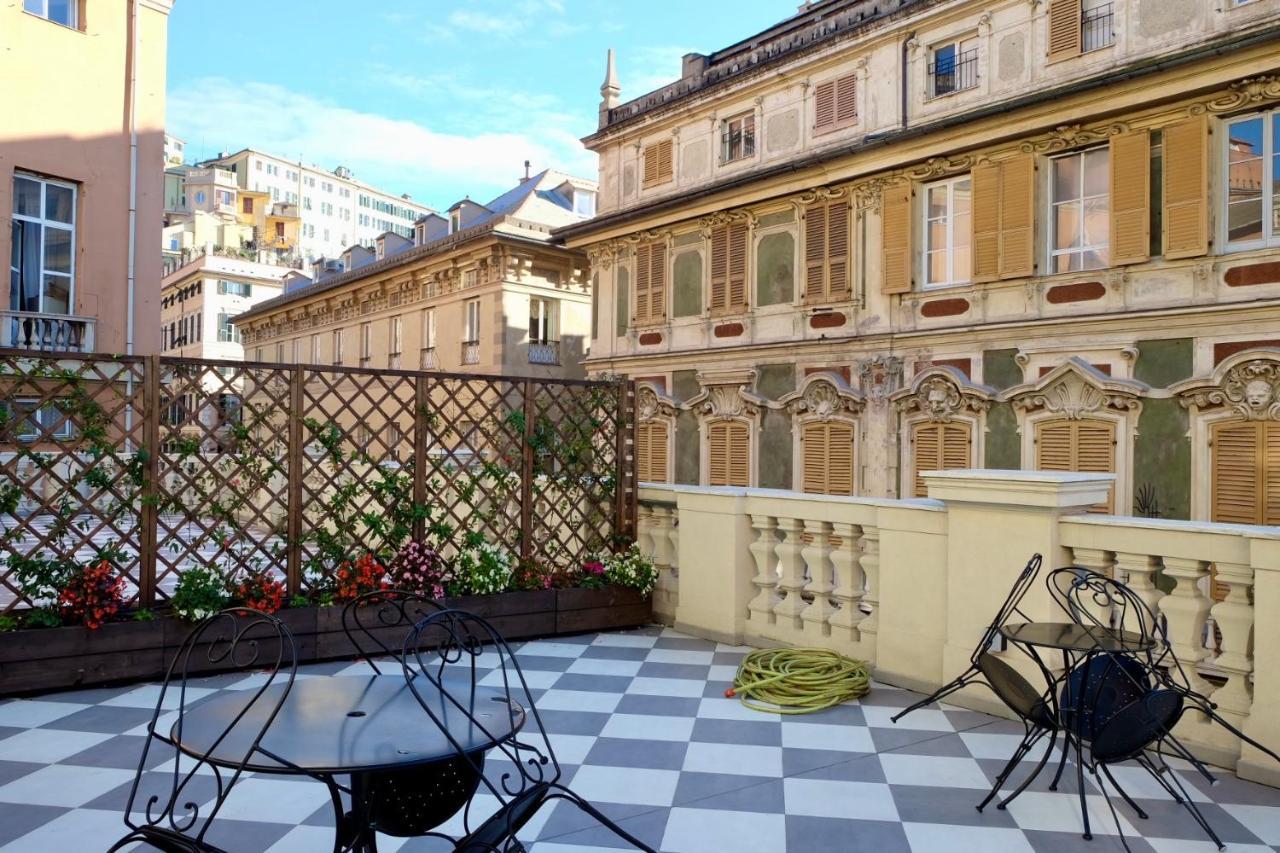 Appartamento Monolocale Di Pregio Palazzo Dei Rolli Genova Esterno foto